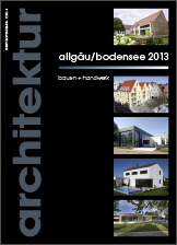 Architekturjournal Allgäu/Bodensee 2013